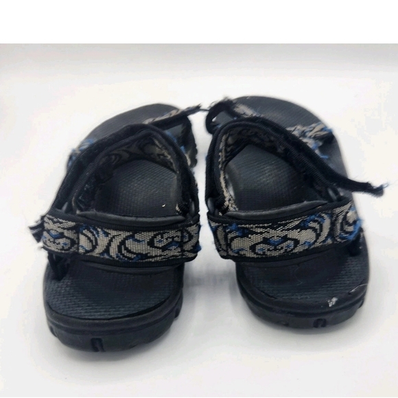 Teva Hurricane 1535 Gray Blue Adjustable Straps Mens Size 10 - Picture 8 of 10